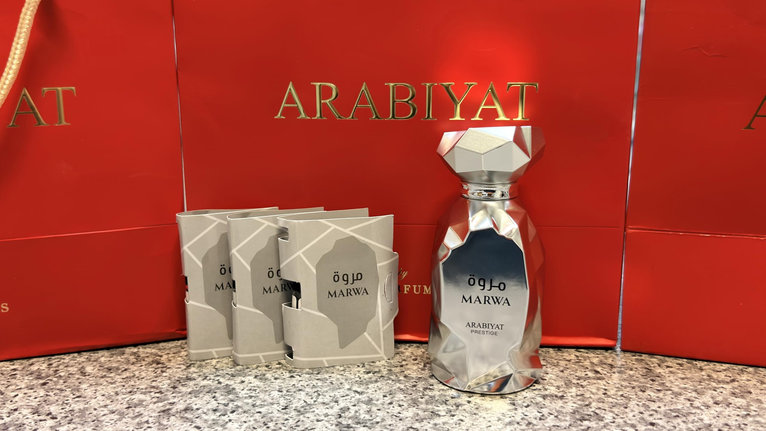 Arabiyat Prestige Marwa Eau de Parfum, 3 X 3ml Mini Perfume